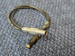 LEMO Wire FGG.0B 3 Pin To 2 Pin Male Connector Scher 18" | Rare Cable - Bild 1 von 3