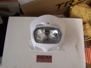 FARO COMPLETO ORIGINALE GAS GAS HEBO BIANCO - Foto 1 di 2