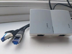 TP Link TL PA411 AV500 Nano Powerline Ethernet Gaming Home Plug - White - Picture 1 of 5