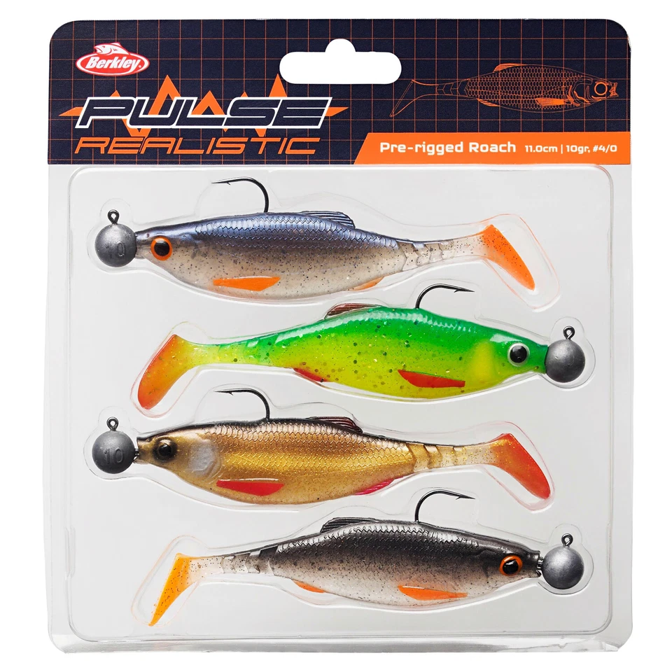 Berkley Pulse Realistic Roach Pack 11cm 10g