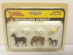 Woodland Scenic / SCENIC ACCENTS ESCALA A1844 HO - Caballos de Ganadería - 7 piezas - Imagen 1 de 4