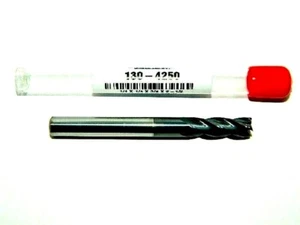 1/4" x 3/4" x 2-1/2" recubierto de ALTIN 4 flautas FINILLO DE EXTREMO carburo sólido hecho en EE. UU. 130 - Imagen 1 de 1