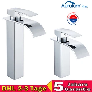 Grifo de lavabo baño grifo cascada lavabo mezclador monomando - Imagen 1 de 48