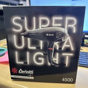 Ceriotti Blow Dryer Super Ultra Light  1450/1875w New - Picture 1 of 3