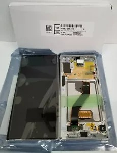 Samsung Galaxy Note 10 Plus telaio digitalizzatore schermo display LCD bianco N975 produttore di apparecchiature originali - Foto 1 di 5