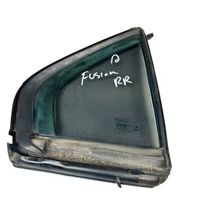 Ford Fusion Milan MKZ 2012 OEM lado derecho del pasajero puerta trasera ventilación ventana de vidrio Foto 1 de 4