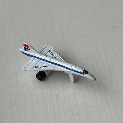 Micro Máquinas Galoob British Airways Concorde Blanco De Colección 1987 Foto 1 de 4