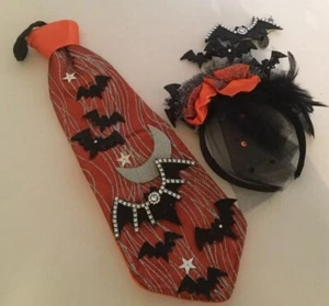 Katherine's Collection Halloween Headband & Tie Set NEW 22-524796 - Picture 1 of 4