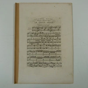 ROSSINI la gazza ladra selections arr for piano solo , antique PIANISTA EDITION - Picture 1 of 3