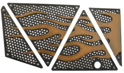 Fits Traxxas UDR Ultimate Desert Racer Carbon Fiber Nylon Panels Chassis (Flame) - Image 1 of 4