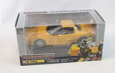 Figurine articulée Takara TRANSFORMERS BT-06 TRACKS CORVETTE échelle - Photo 1/4