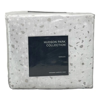 Hudson Park Terrazzo FULL / QUEEN Duvet Cover Off White - Beige - Image 1 of 4