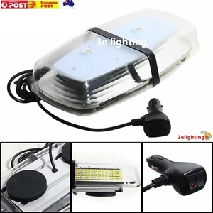 72 LED Beacon Flashing Magnetic Emergency Warning Strobe Amber Lamp 12/24V Light - Picture 1 of 10