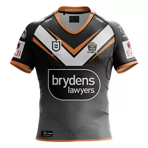 Wests Tigers NRL 2024 Steeden Home Jersey Kids Sizes 6-14! - Picture 1 of 3