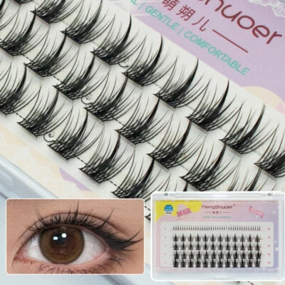 Little Devil False Eyelashes Single Cluster Segmented Natural  Cos Eyelashes ∂ - Image 1 of 4