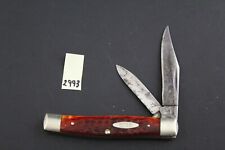 Case XX 1972 6292 Red Bone Texas Jack Pocket Knife 2993