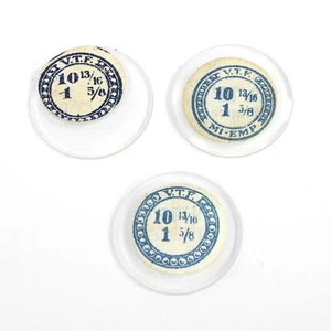 10-13/16 LÍNEAS RELOJ DE BOLSILLO CRISTALES - 24,4 mm CARA ABIERTA - Grupo de ajuste - BV275 - Imagen 1 de 1
