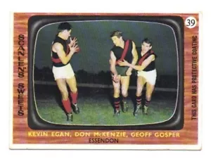 1967 Scanlens (39) EGAN, McKENZIE, GOSPER Essendon - Bild 1 von 2