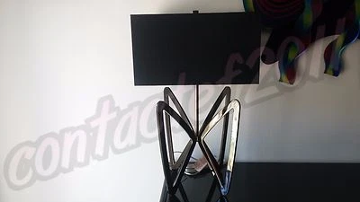 Lámpara de Mesa Contemporánea Colección Phillips MARIPOSA EN NÍQUEL NEGRO ¡TOTALMENTE NUEVA! Foto 1 de 4