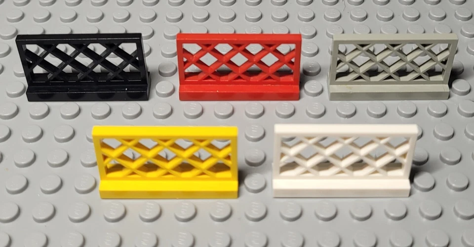 LEGO 3185 Lattice Fence 1x4x2 Select Colour Pack of 8. - Image 1 of 1