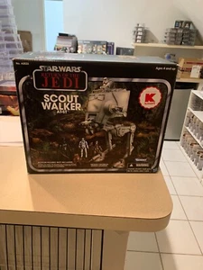 Star Wars Vintage Collection Kmart Endor AT-ST Scout Walker con Scatola - Foto 1 di 8