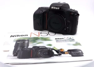 Nikon N50 35mm film Camera Body Only with manuals - Picture 1 of 5
