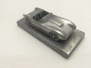 Sab Sonett 1 Pewter Effect 1.43 Scale Model Car Made In Sheffield - Picture 1 of 1