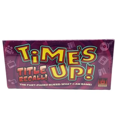 Time's Up! Title Recall! Party Game 2008 R & R Games Sealed  - Image 1 of 4