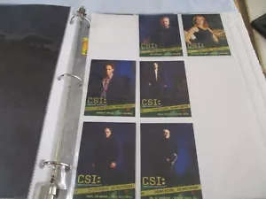 CSI SERIES 3 CARD SET & 6 OF THE F SERIES CARDS - Picture 1 of 8