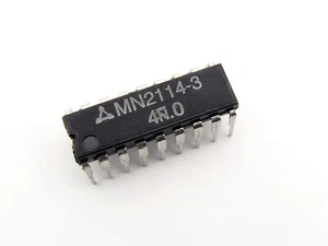MN2114-3 Static RAM 1024-Word x 4 Bit; MN2114 IC Matsushita [1 Stück] - Bild 1 von 3
