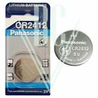 Panasonic Knopfzellenbatterie 2412 CR2412 3V, 1er Pack