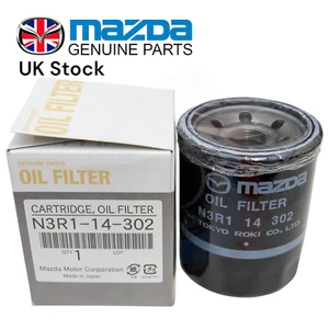 Filtro de aceite de motor genuino Mazda Rx8 S2 R3 2009-2012 N3R1-14-302 - Imagen 1 de 3
