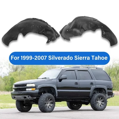 Splash Shield Set For 1999-2002 Chevrolet Silverado 1500 15186612 15095669 Foto 1 de 4