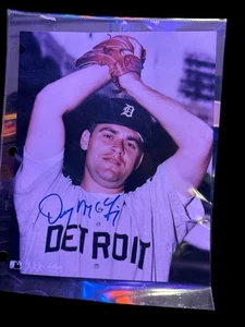 Denny McLain Signed Autographed 8x10 Photo Detroit Tigers Vintage Baseball - Picture 1 of 2