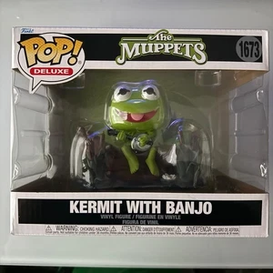 Figura Vinilo Funko Pop Los Muppets Kermit la Rana con Banjo Deluxe - Imagen 1 de 5