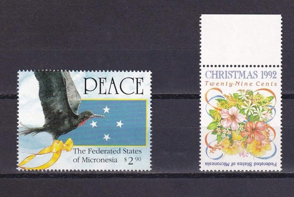 SA02 Micronesia various stamps mint - Image 1 of 1