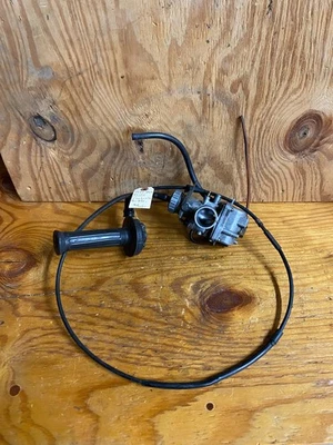 Conjunto de carburador Yamaha YZ100 1977, acelerador Foto 1 de 4