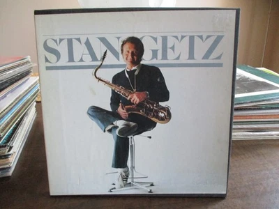 STAN GETZ: BOOK-OF-THE-MONTH RECORDS - 1980 VERVE RECORDS 3 LP BOX VG+ $14.95 Foto 1 de 4