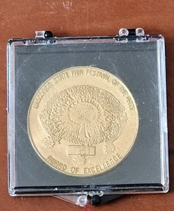 Vintage 1961 Wisconsin State Fair Festival of the Arts Award of Excellence Medaillon - Bild 1 von 5