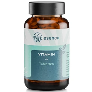 Vitamina A - 365 Comprimidos 10.000 UI - Vitaminas Oculares - Alta Dosis - Vegano - Imagen 1 de 5