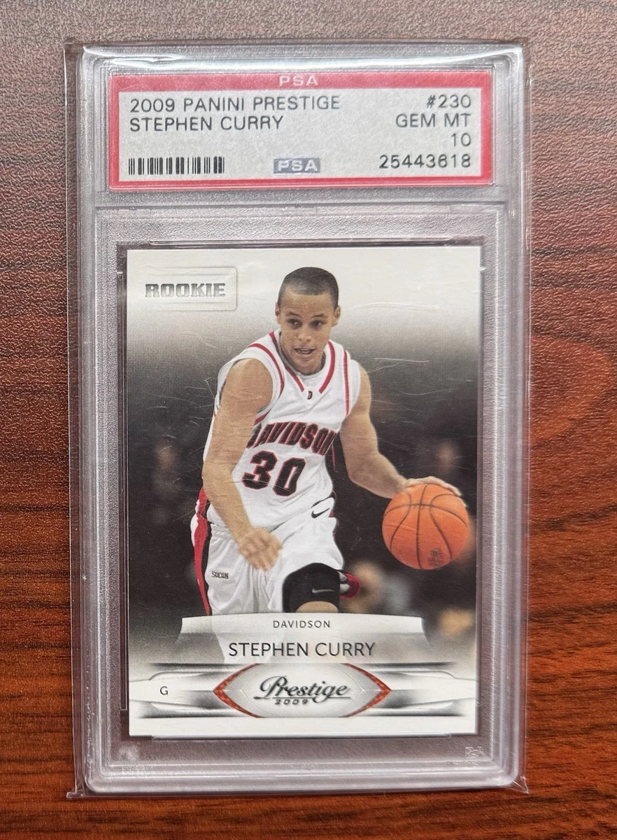 Stephen Curry Basketball Grade 10 Rookie Sports Trading Cards