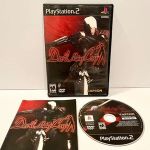 Devil May Cry (Sony PlayStation 2 PS2, 2002) Capcom - PROBADO, CIB, ESTUCHE DMG - Imagen 1 de 12