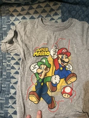 Camisa masculina XXS Super Mario Bros - Imagem 1 de 2