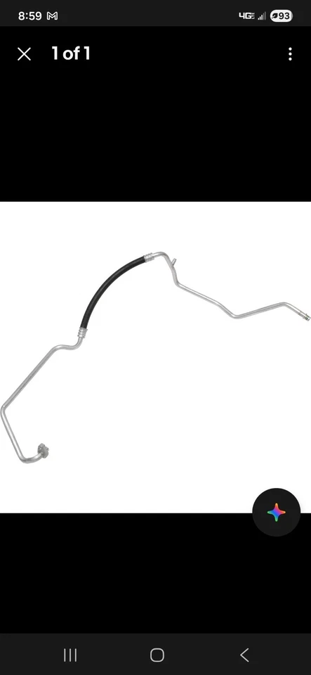 Новая линия всасывания кондиционера подходит: 2005 2006 2007 2008 2009 2010 2011 Toyota Tacoma V6 - Изображение 1 из 1