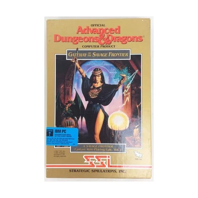 D&D Computer Game Gateway to the Savage Frontier (PC 5 1/4") VG/NM - Image 1 of 2