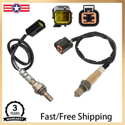 For 2005 2006 2007 2008 2009 Hyundai Tucson 2.0L L4 2PCS Oxygen Sensor Up+Down - Image 1 of 4