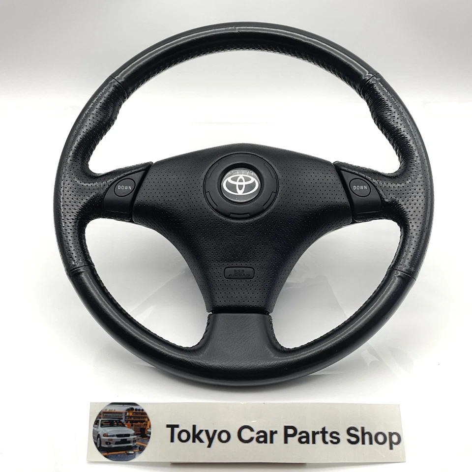 Volante genuino JDM TOYOTA MR-S MR2 Spyder ZZW30 Celica Foto 1 de 4