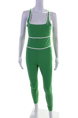 Mono Diane Von Furstenberg Para Target Cuello Redondo Legging Ajustado Verde Talla M Foto 1 de 4