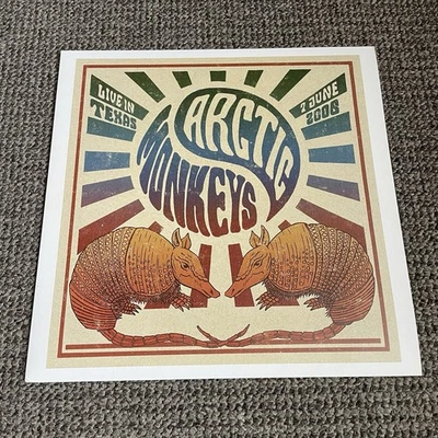 Arctic Monkeys – Live In Texas - 7 June 2006 Vinyl Record BLACK 2008 Rare Foto 1 de 4