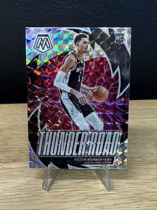 Victor Wembanyama 2023 Mosaic #8 Thunder Road Mosaic Prizm Rookie RC Spurs - Picture 1 of 2